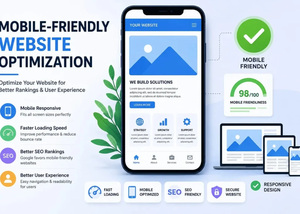 Mobile-friendly website optimization