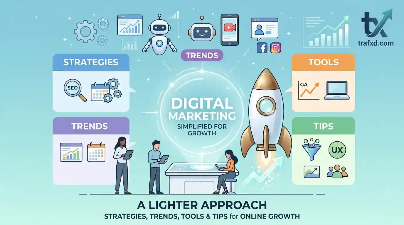 Digital Marketing: Strategies, Trends, Tools & Tips for Online Growth